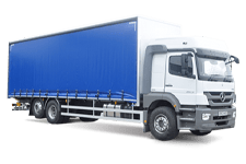 Car Hire Vanhirehayes - 26 Tonne Curtain Side Lorry - Truck hire Vanhirehayes