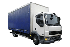 Car Hire Vanhirehayes - 7.5 Tonnage Special Edition Curtain Side Truck - Truck hire Vanhirehayes