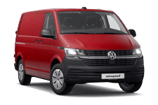 Car Hire Vanhirehayes - Red VW Transporter Automatic - Van hire Vanhirehayes