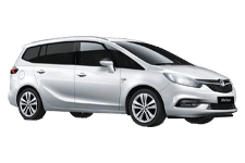 Car Hire Vanhirehayes - Vauxhall Zafira 7-Seater - Minibus hire Vanhirehayes